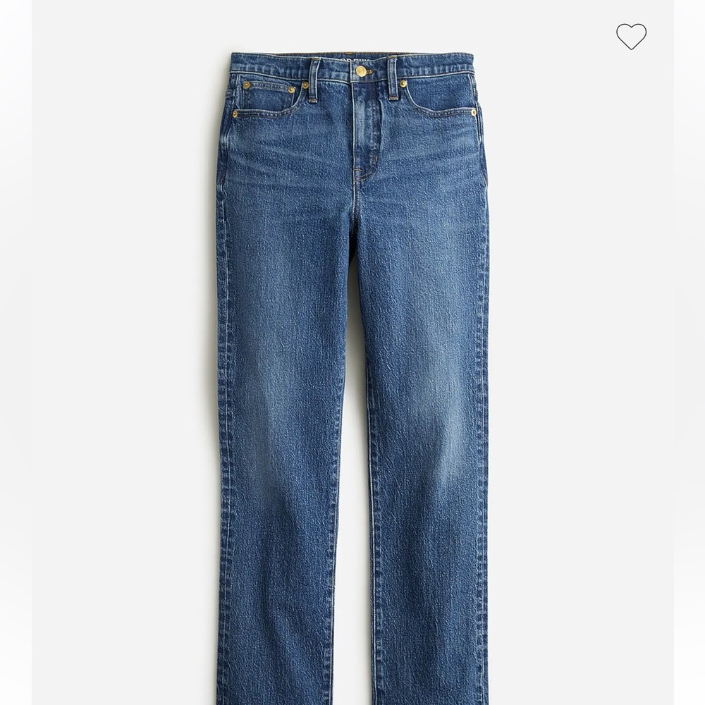 J. Crew Straight Leg with Raw Hem Jeans - Picture 2 of 13